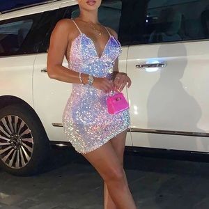 Sequin Mini Dress